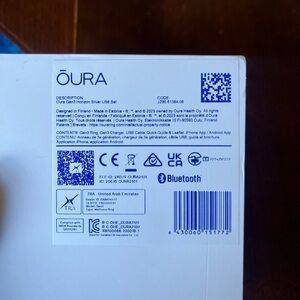 Oura Horizon Ring — Gen 3 — Size 6 — Silver